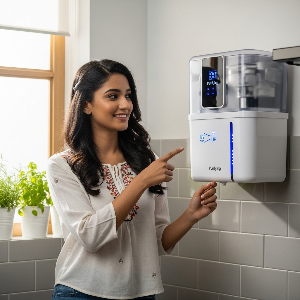 UV UF chemical free water purifier municipal water Nagpur Djs Aqua ₹5499